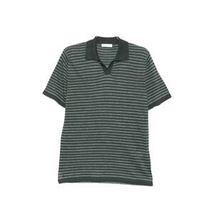 Roberto Collina Men Striped Polo Shirt
